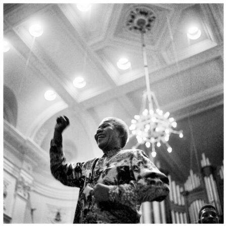 Keith Bernstein – Nelson Mandela, City Hall, 1994. Keith Bernstein – Nelson Mandela, City Hall, 1994.