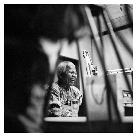 Keith Bernstein – At the studios of Cape Talk Radio, Cape Town, 1995. Keith Bernstein – At the studios of Cape Talk Radio, Cape Town, 1995.