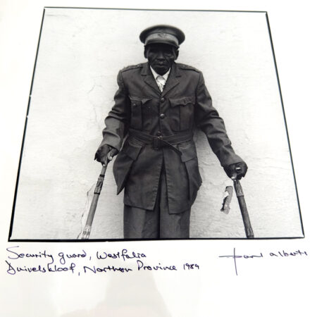 Paul Alberts | Westfalia Estate Security Guard, 1989.